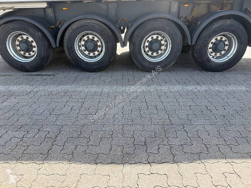 Sættevogn CMT Tipper / Alukastenmulde Kipper 39 m3