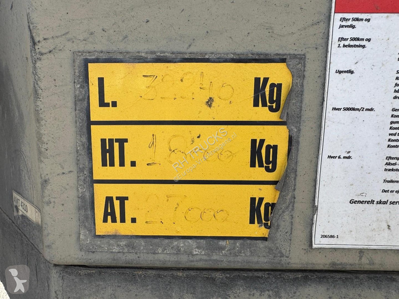Oplegger  MT300 3 AXLE - SAF - LAST AXLE...