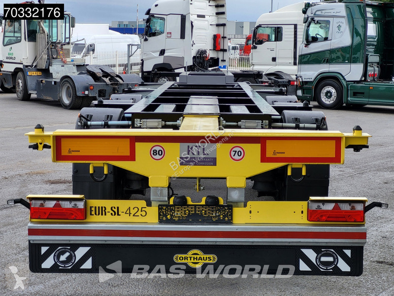 نصف مقطورة Orthaus TR 3 axles Mutli'45 Lift...