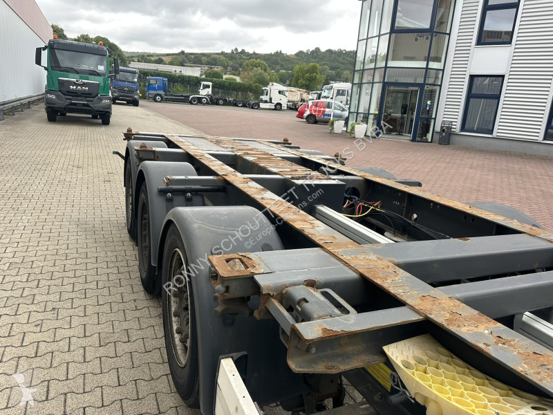 نصف مقطورة Krone SDC 27 eLTU4 Container-Chassi...