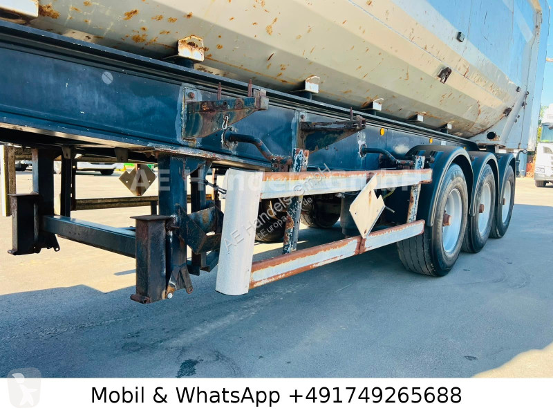 نصف مقطورة Kempf Stahl 50m3 *Alcoa/Liftachse