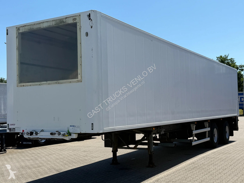 نصف مقطورة Floor Closed Box / Stuur-As /...