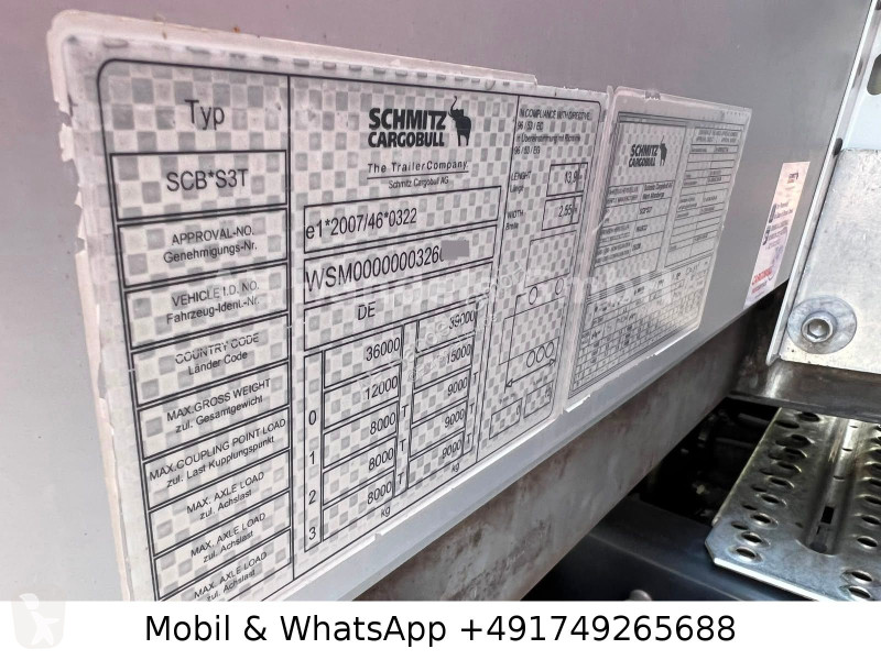 نصف مقطورة Schmitz Cargobull 24/L...