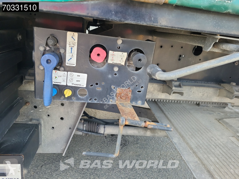 نصف مقطورة Krone Tailgate Lift Axle Palletbox