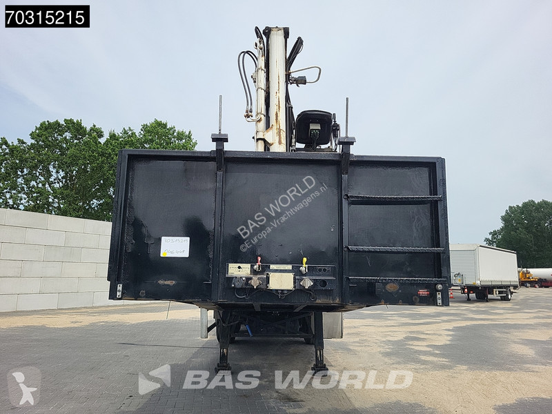 نصف مقطورة Pacton T3-003 Kennis 16T Steering Crane