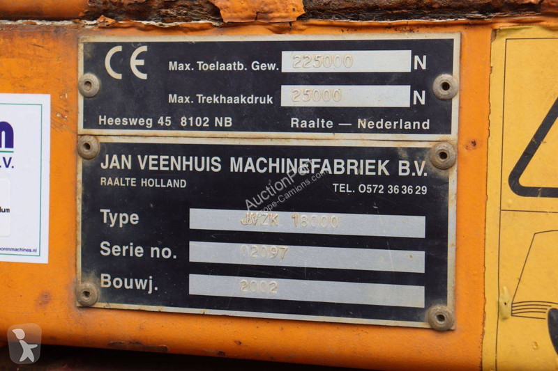 Semi reboque  JVZK 18000