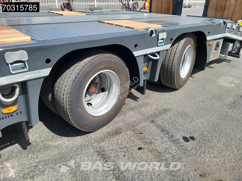 نصف مقطورة  NKTL4 NEW Lift + 2xSteering Axle Ramps