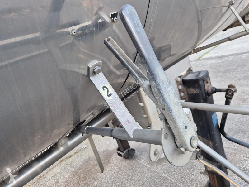 نصف مقطورة Magyar 30500L INSULATED INOX TANK -...