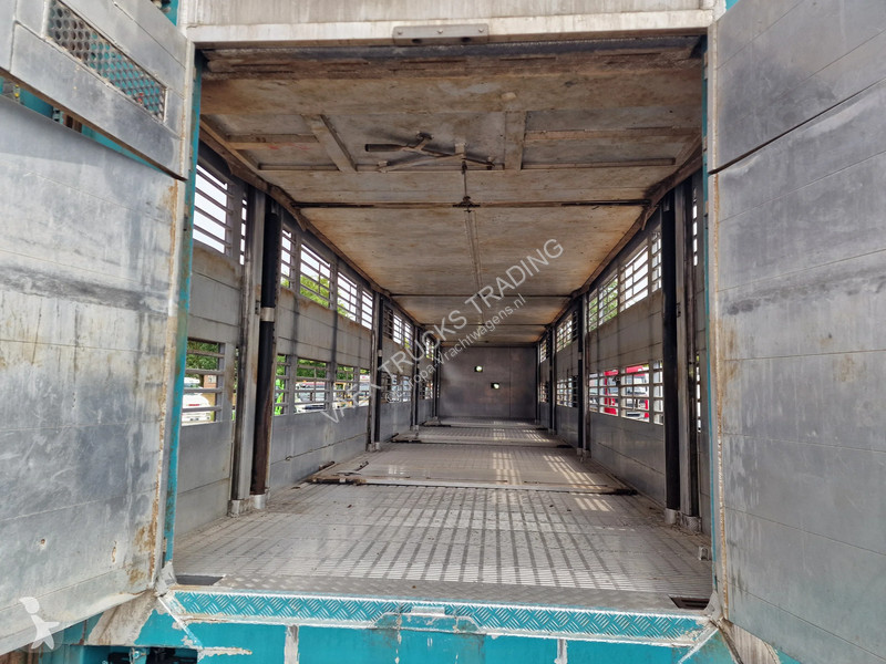 Semirimorchio Lecitrailer Guiton livestock...