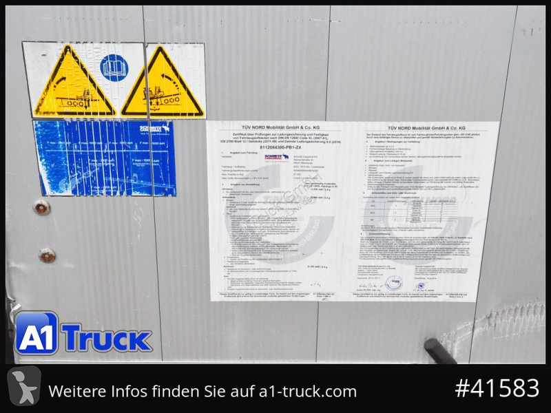 نصف مقطورة Schmitz Cargobull SCS 24, Mega,...