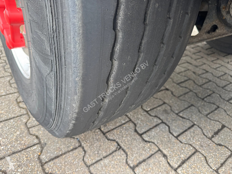 نصف مقطورة Fliegl Schuifzeil - Dak / Stuur-as /...