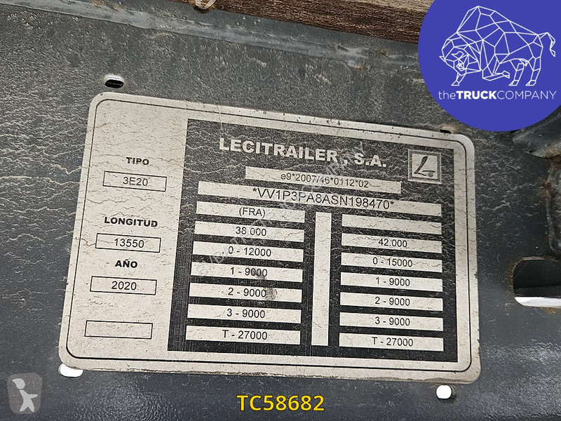 Semitrailer Lecitrailer
