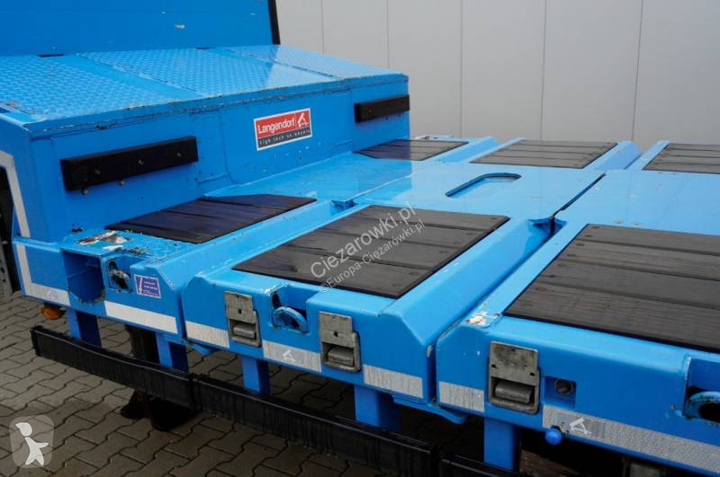 Semi remorque Langendorf ST-4 VB low-bed...