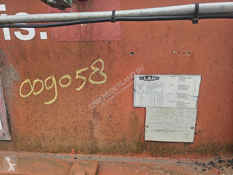 Oplegger LAG O 3-39/ 40 foot tipper chassis/...