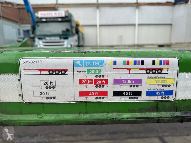 Oplegger D-TEC FLEXITRAILER - TRIPLE EXTENDABLE...