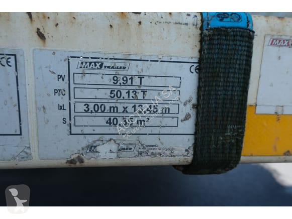 Porte engins MAX Trailer Max 100