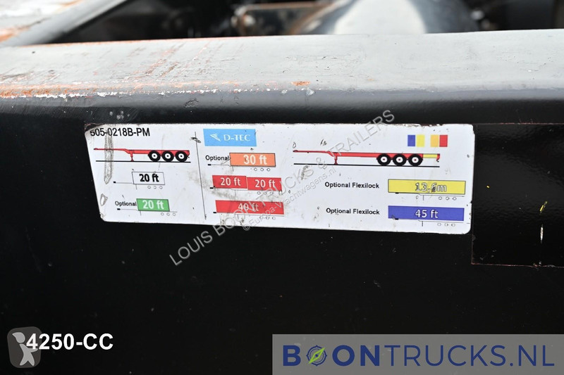 Полуприцеп D-TEC PORTMASTER | 2x20-30-40-45ft...