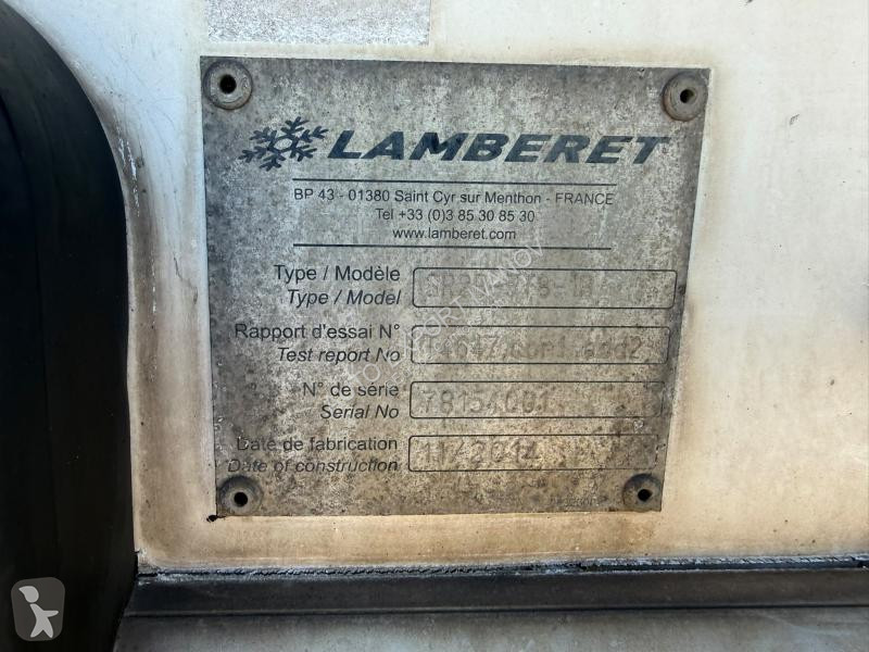 Semitrailer Lamberet  VECTOR 1950MT