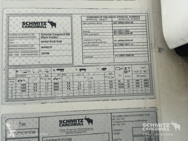 نصف مقطورة Schmitz Cargobull Tiefkühler...