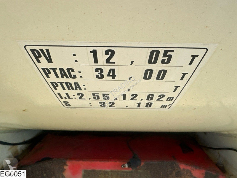 نصف مقطورة Acerbi Gas 50935 Liter, LPG GPL gas...