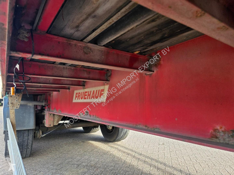 Fruehauf SMB - DISC 3-axle flatbed semi-trailer...