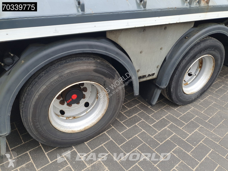 Félpótkocsi  BMA 27/12 Open Lift+Steering Axle SAF