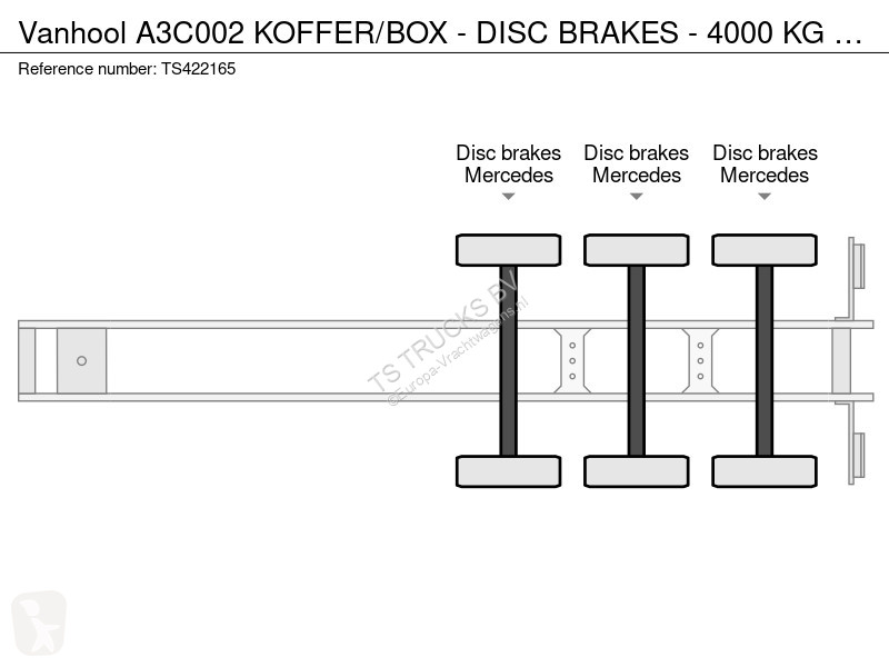 Van Hool A3C002 KOFFER/BOX - DISC BRAKES - 4000...