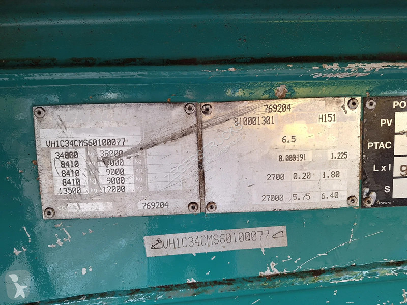 Oplegger Benalu C34CMS01
