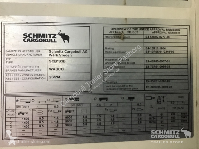 Semi reboque Schmitz Cargobull Tiefkühler...