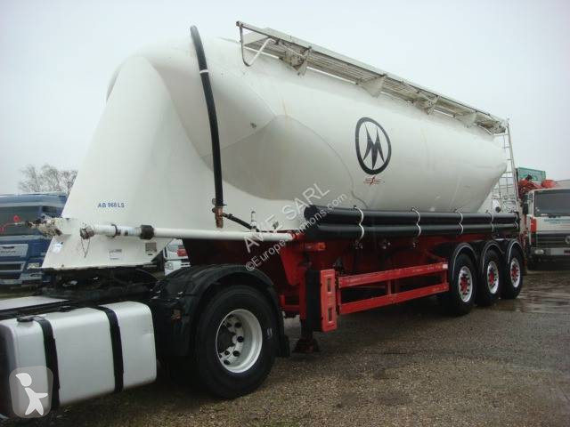 Semitrailer Spitzer 38T 39M3 2001 3 ESSIEUX SAF...
