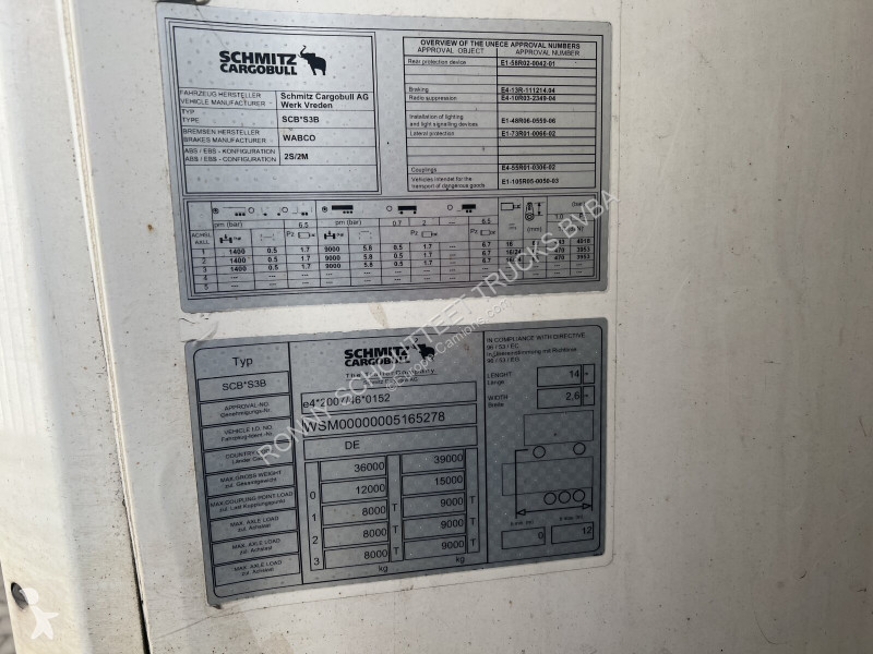 نصف مقطورة Schmitz Cargobull SKO 24/L-13.4 FP...