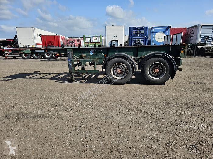 Oplegger Flandria 2 AXLE 20 FT CHASSIS STEEL...