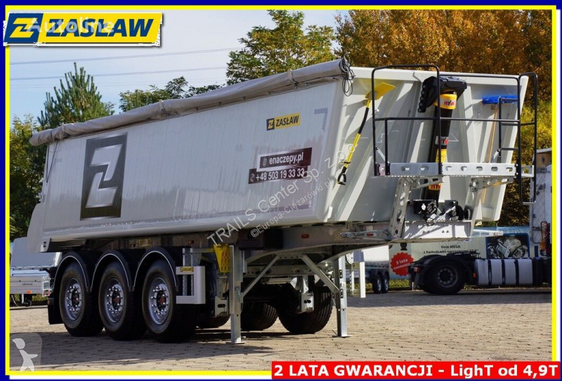 Semi remorque Zasław 28 m³ !! Light UP 4.990 kg...