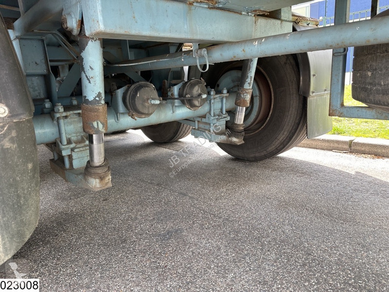 Semitrailer Nooteboom open laadbak 42000 KG,...