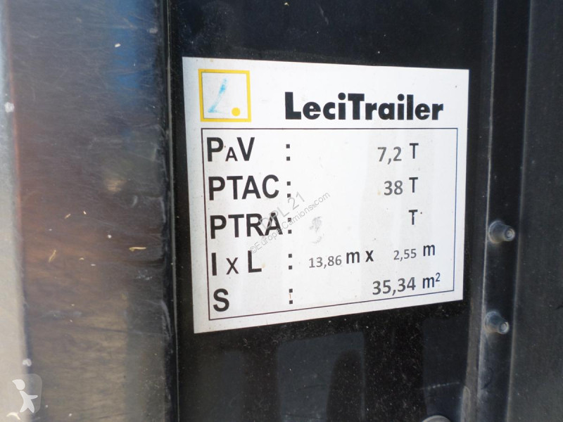 Semi remorque Lecitrailer  040LCESM062R397/P3AA