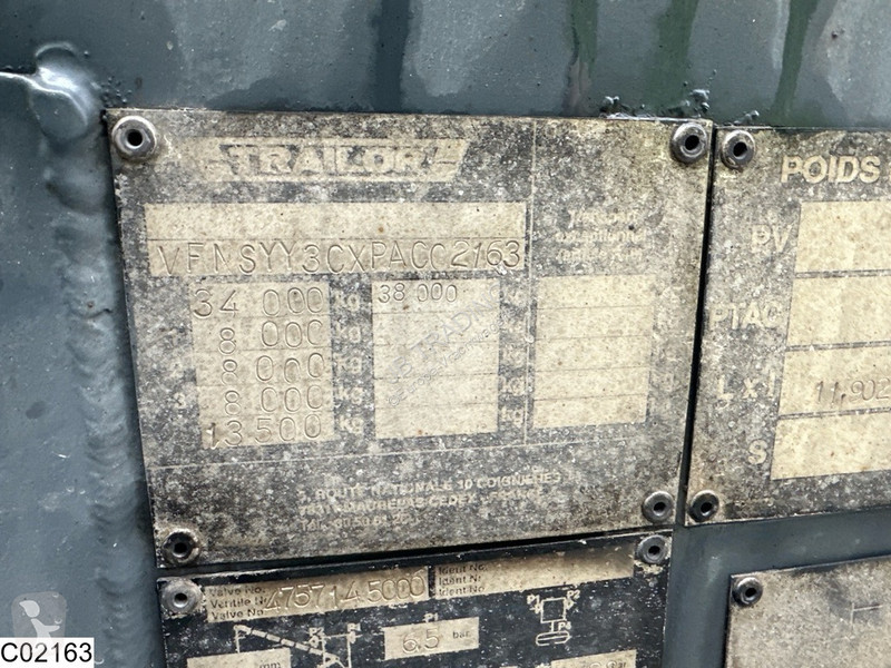 Semitrailer Trailor Fuel 39919 Liter, 9...