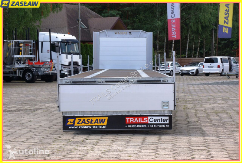 نصف مقطورة Zasław ALU sides 800 mm. HEAVY...