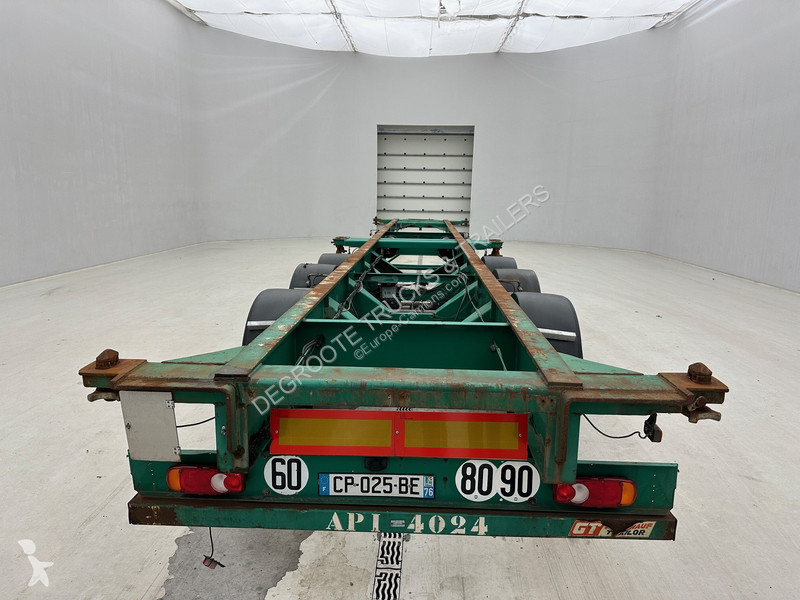 Oplegger Fruehauf 4x Skelet 2 x 20-40 ft
