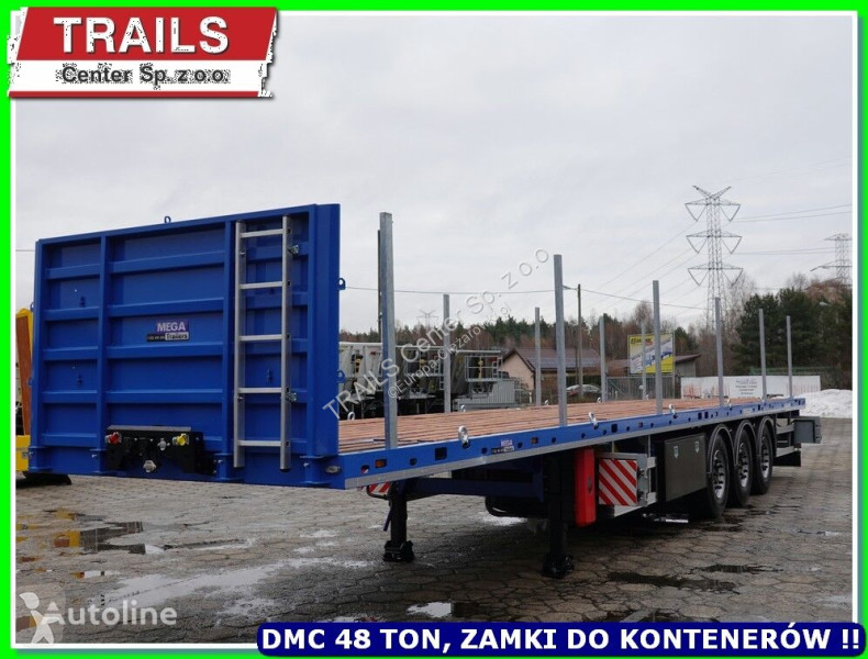 Semiremorca Mega ALT-3WS - Flatbed DMC 45 T /...