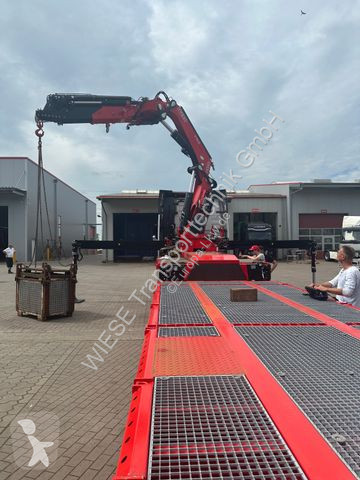 Oplegger Wiese Wiese Stufensattel Tieflader mit...