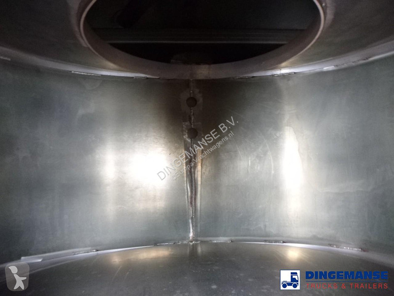 Semi remorque  Fuel tank alu 42.8 m3 / 6 comp +...