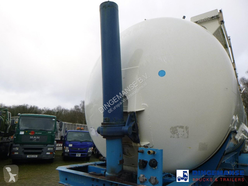 Návěs Feldbinder Powder tank alu 60 m3 (tipping)