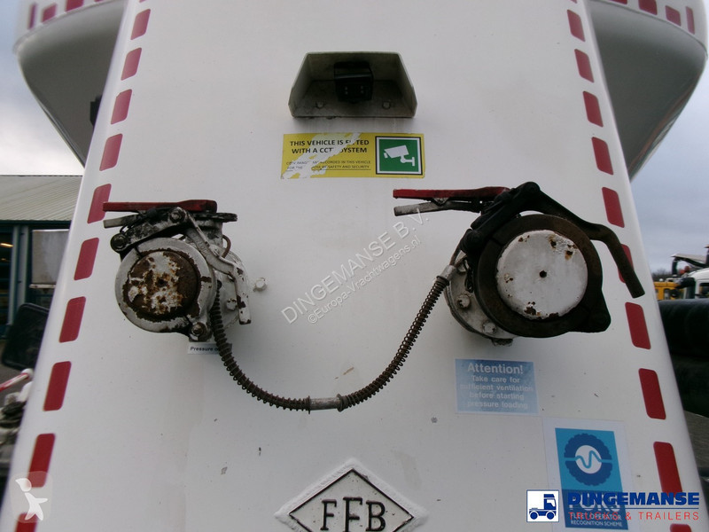 Semi reboque Feldbinder Powder tank alu 36 m3 /...