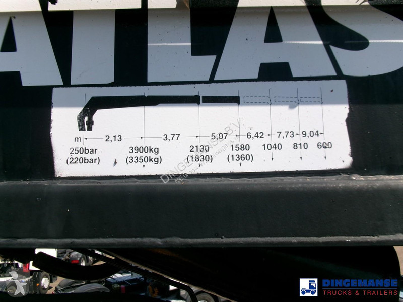 نصف مقطورة Fruehauf 3-axle platform trailer +...
