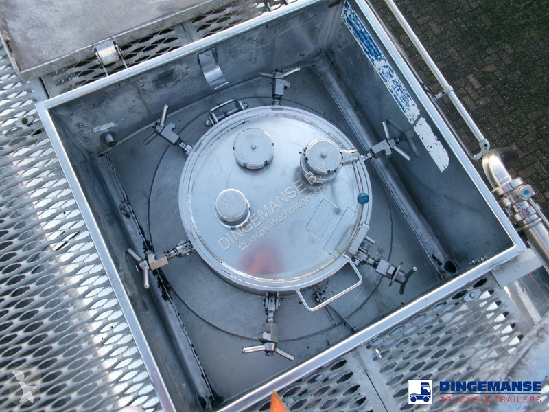 Semiremorca Feldbinder Chemical tank inox 33.5...