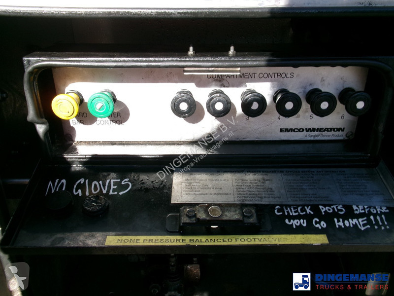 Semiremorca LAG Fuel tank alu 44.5 m3 / 6 comp...