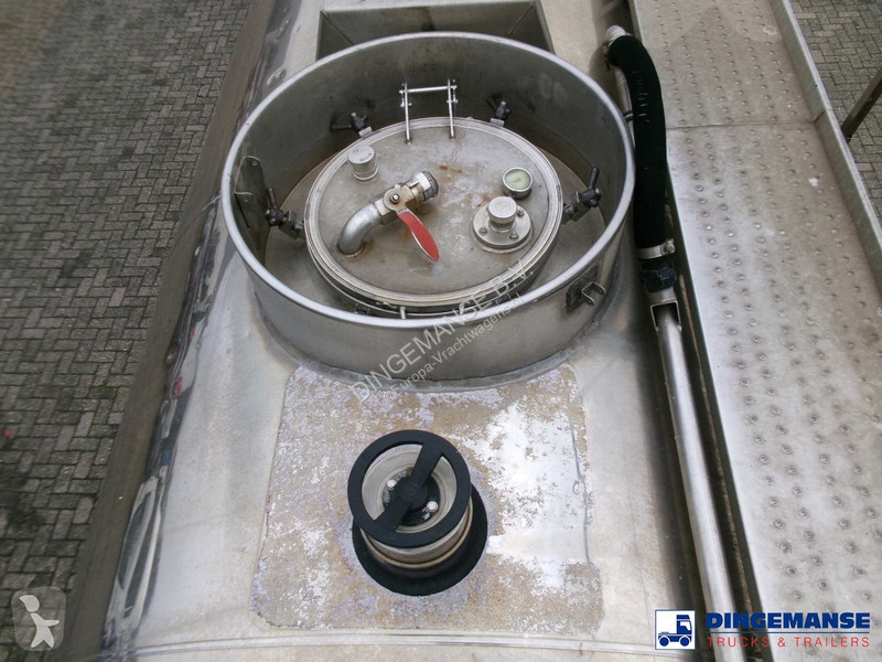 Semiremorca Magyar Chemical tank inox L4BH 33.5...