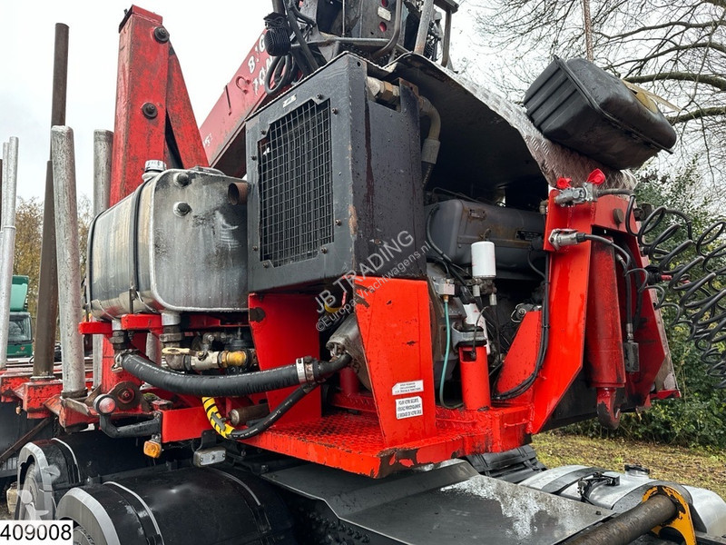 نصف مقطورة Billaud Chassis Wood transport,...