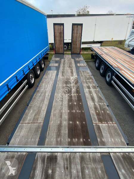 نصف مقطورة Lecitrailer Porte engin dont un...