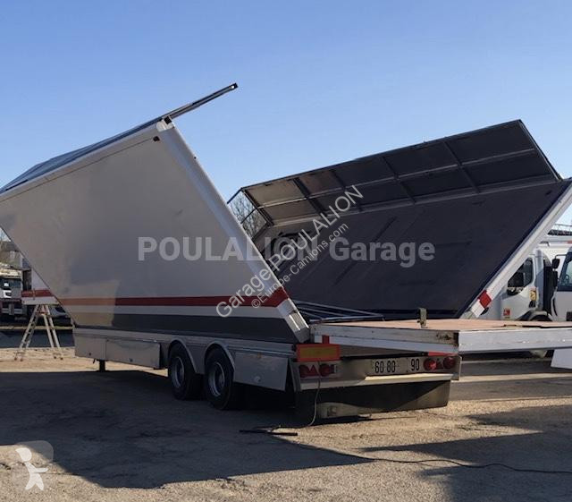 Semitrailer Fruehauf 2 ESSIEUX FOURGON PODIUM 32T